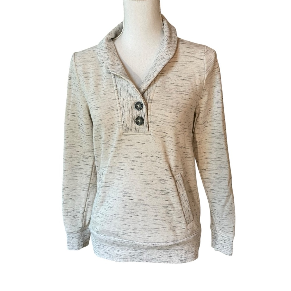 Banana Republic Knit V Neck Sweatshirt. Size S